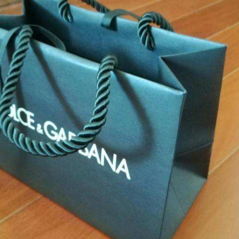 τσάντες προώθησης πολυτελείας χαρτιού με υφή