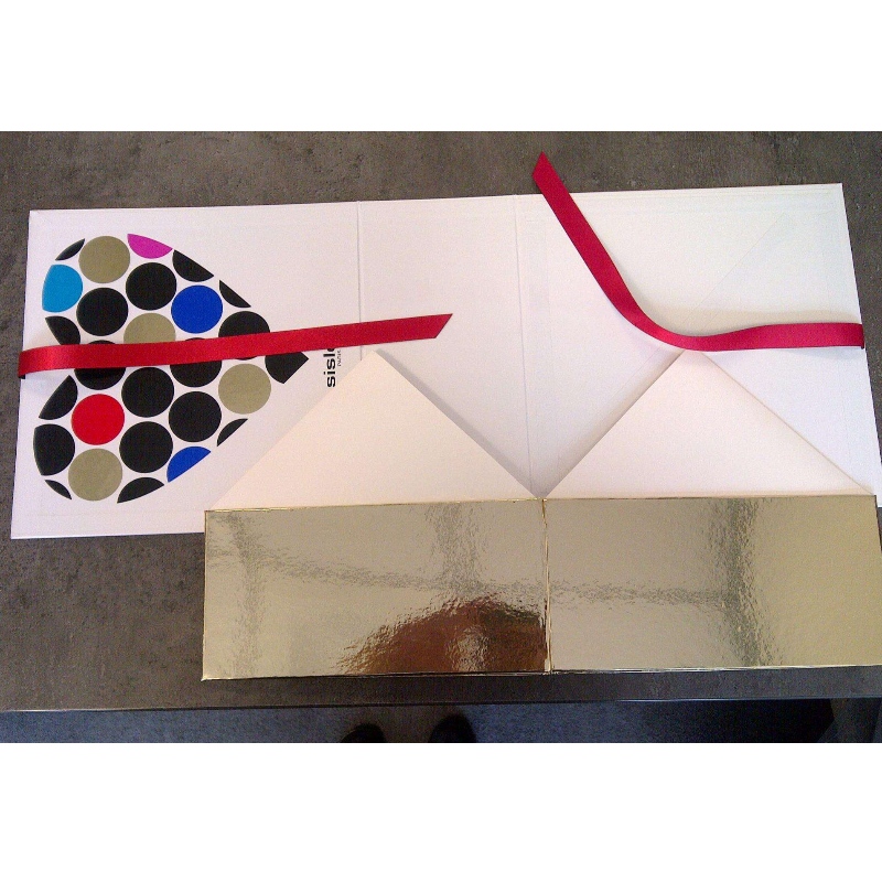 λευκό χαρτί κουτί δώρου για κοσμήματα αρώματα κοσμήματα με λαβή